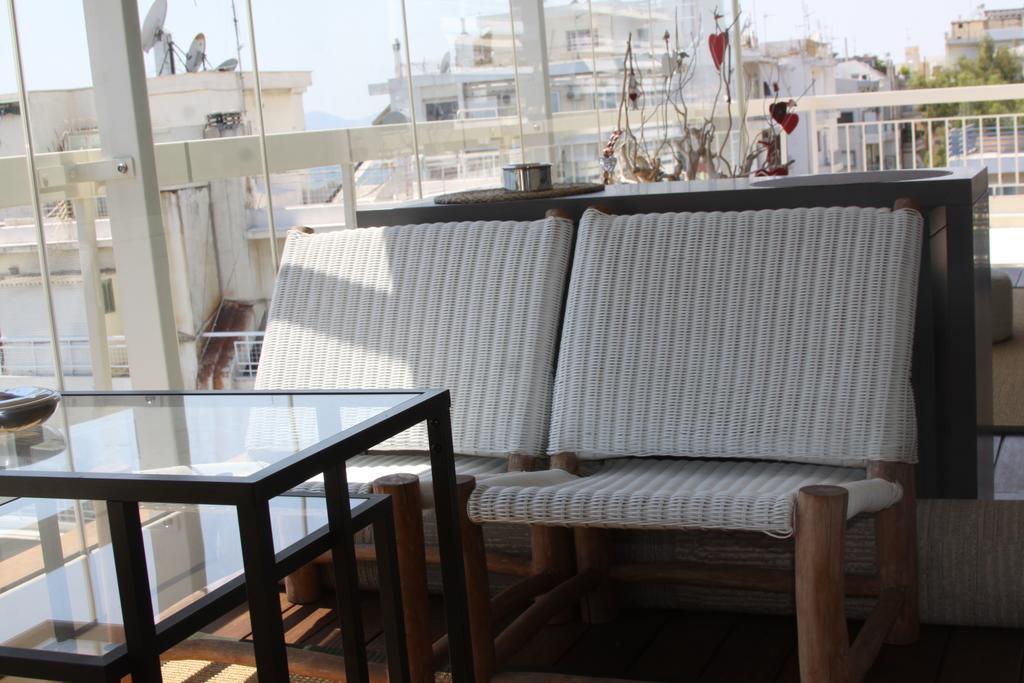 Apartamento Sea Horizon Penthouse Flat Atenas Exterior foto
