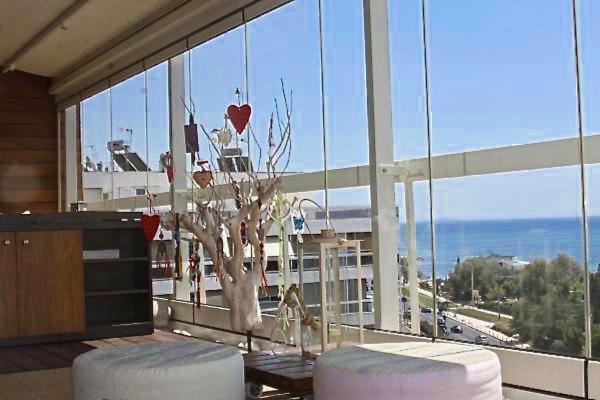Apartamento Sea Horizon Penthouse Flat Atenas Exterior foto